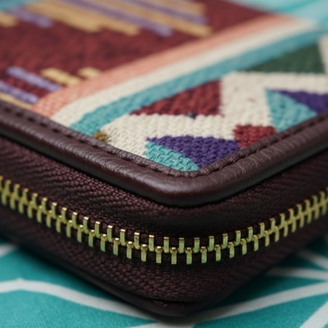 Elegant Double Zipper Wallet for Eco-Friendly Style v3.0